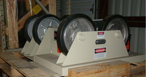 2 Ton, Pandjiris #Piper-3, pipe turning rolls, 2.5" x12" rubber wheel, 3.5"-40" diameter, variable speed DC - Image 3