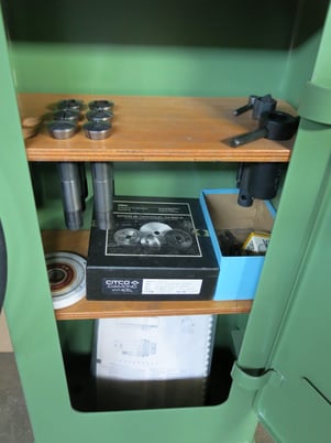 Deckel #SO, Tool & Cutter Grinder, includes collets, wrenches, manual & factory stand - Image 5