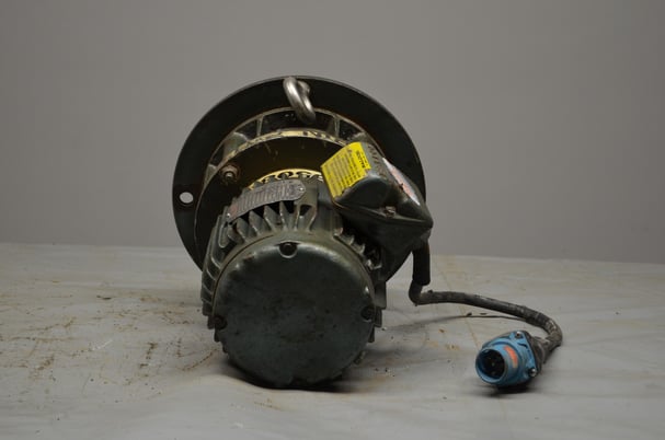 Gyrator Type Electric Vibrator 13" Flange 9" Rotor Motor .75 HP Vibra Feeder, Used - Image 2