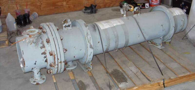 60 sq.ft., 150 psi shell, BEU, 150 psi tubes, horizontal, 1 pass Carbon Steel shell, 4 pass 316 Stainless - Image 5