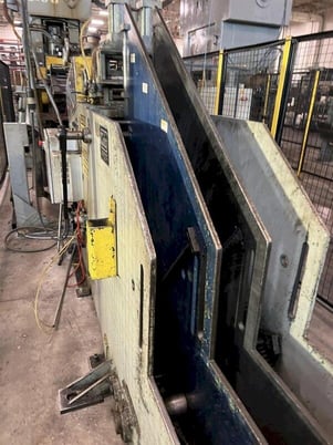 10000 lb. Colt #CSHC-100-12, coil cradle & straightener, 12" x .312" stock, 60" outside dimension, (7) 3.5" - Image 5