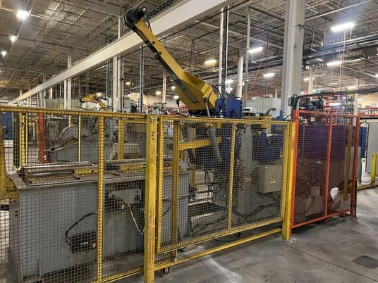 10000 lb. Saronni, coil cradle & straightener, 14" x .250" stock, 72" outside dimension, manual guide adj. - Image 9