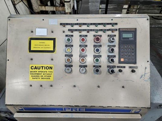 10000 lb. Press Room Equipment #P100CCS24-A-440, coil cradle & straightener, 24" x .250" stock, 60" outside - Image 7