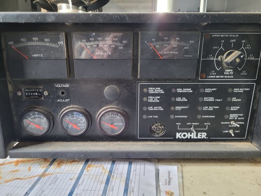 100 KW Kohler #100RZ72, standby natural gas generator set, 480 Volts, 145 / 6421 hours - Image 8