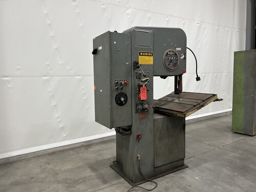 20" DoAll #2012-2H, vertical band saw, 154" blade, #16645 - Image 3