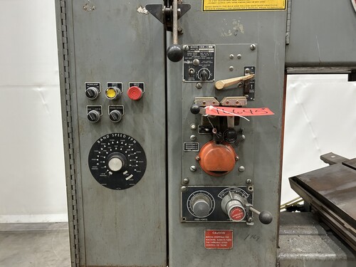 20" DoAll #2012-2H, vertical band saw, 154" blade, #16645 - Image 4