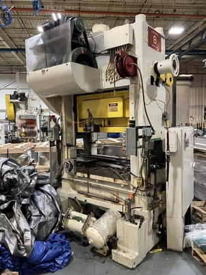 100 Ton, Minster Piecemaker #P2-100-48, high speed press, 5" stroke, 22" Shut Height, 50-100 SPM, 48" x 31" - Image 3
