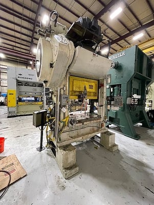 100 Ton, Minster Piecemaker #P2-100-48, high speed press, 5" stroke, 22" Shut Height, 50-100 SPM, 48" x 31" - Image 5
