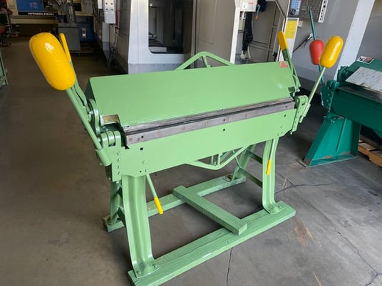 16 gauge x 4' Dreis & Krump #416, hand apron brake - Image 2