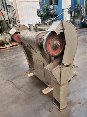 Divine Bros #VCS-5, double ended buffer, 5000 RPM, manually operated or air operated spindle brake lever - Image 6