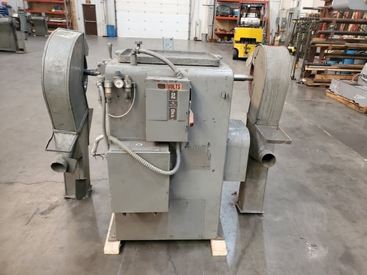 Divine Bros #VCS-5, double ended buffer, 5000 RPM, manually operated or air operated spindle brake lever - Image 8