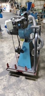 2.95" x 78.74" Scantool #75CGX-2000, horizontal belt sander, 7.87" x2.95" x1.65" contact wheel - Image 3