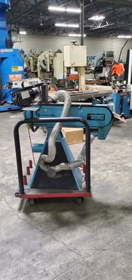 2.95" x 78.74" Scantool #75CGX-2000, horizontal belt sander, 7.87" x2.95" x1.65" contact wheel - Image 4