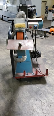 2.95" x 78.74" Scantool #75CGX-2000, horizontal belt sander, 7.87" x2.95" x1.65" contact wheel - Image 5