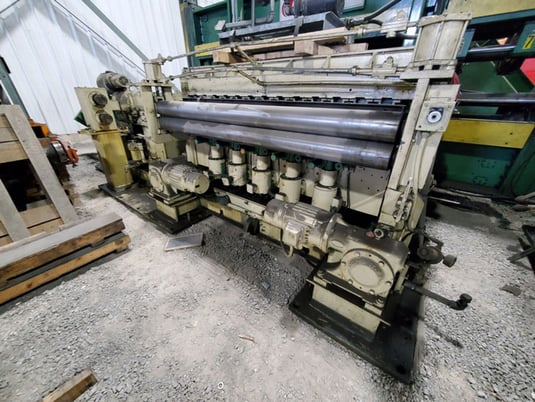 60" x .06" Herr Voss #4HI, Precision Leveler, 72" width x 1.156" diameter Rolls, 21 Rolls, L-R, 100 HP - Image 2