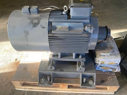 40 HP 970 RPM Rexnord DVP225M-6G, 30 KW AC motor, 2009 - Image 1