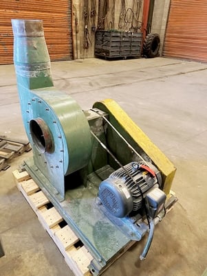 20" x 50" Cumberland #50H, granulator, 18 knife hog style rotor, 150 HP, 1986 - Image 4