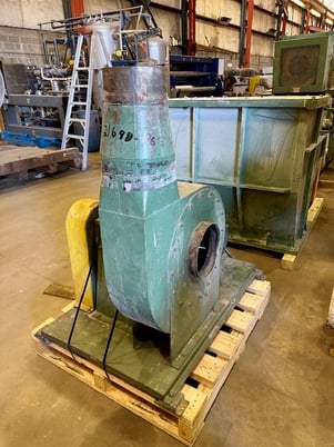 20" x 50" Cumberland #50H, granulator, 18 knife hog style rotor, 150 HP, 1986 - Image 6