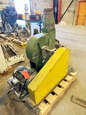 20" x 50" Cumberland #50H, granulator, 18 knife hog style rotor, 150 HP, 1986 - Image 9