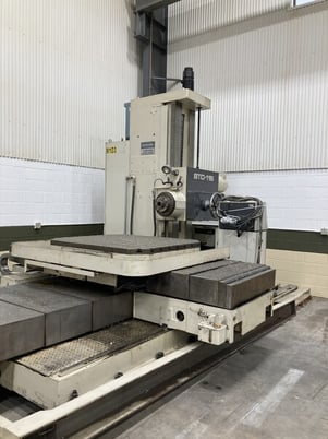 4.33" Toshiba #BTD-11B, 4-Axis table type horizontal boring mill, Tosnuc 3 Control, 78" cross, 59" Y-travel - Image 2
