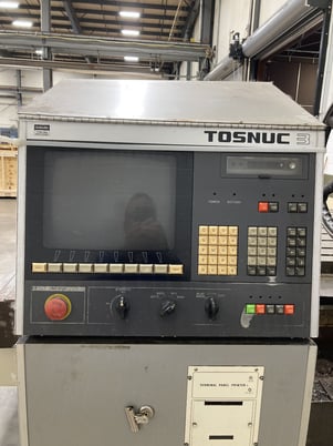 4.33" Toshiba #BTD-11B, 4-Axis table type horizontal boring mill, Tosnuc 3 Control, 78" cross, 59" Y-travel - Image 5