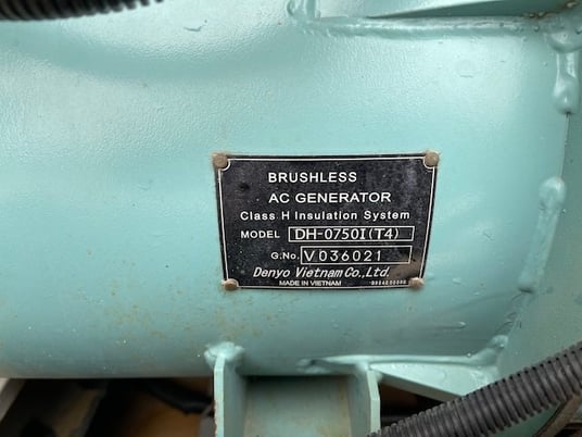 62 KW Multiquip #DCA70SSIU4F, trailer mounted, Tier 4F, 120/240/208/277/480 Volts, 13798 hours, 2015, on - Image 9