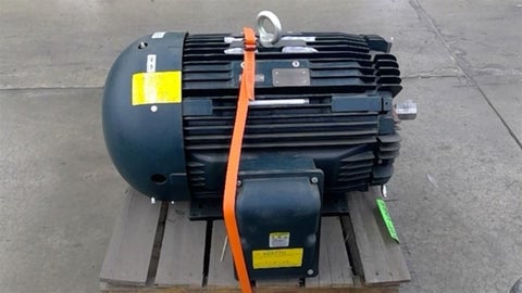 125 HP 1800 RPM Toshiba 1254XDSB41B-P, Frame 444/5TS, 4P, new surplus, 460 Volts - Image 1