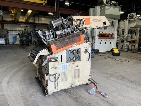 20000 lb. Littell, coil reel with car & straightener, 20000 lb.,.090"-.250", 36" width, 66" OD - Image 2
