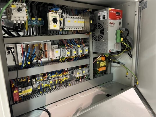 Stromab #WS1, Optimizing Cut Off Saw, Thru feed system, 2018 - Image 7