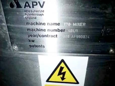 APV Tweedy #T70, dough mixer, 2000 - Image 8