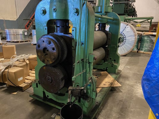 Embossing Stand, Stucco Pattern, 65" roll face, 20" roll diameter - Image 4