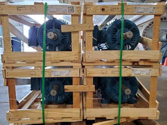 Flotation Cells accessory package, new induction motor, blowers, sheaves, belts, level Control system - Image 5