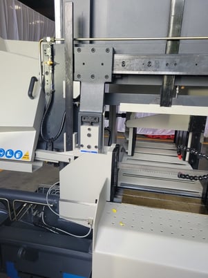 12.5" x 12.5" Indotech #Aviator-DC12NC, horizontal dual column programmable bandsaw, 1.25"blade, 4 HP, 2024 - Image 2