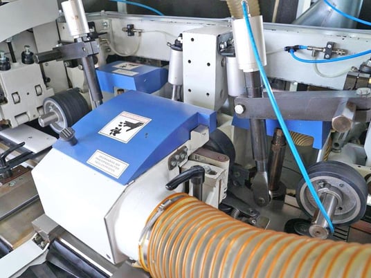 Weinig #Unimat-500, feed through moulder, 5-heads, 9-1/16" x 4-3/4" capacity, 1-9/16" spindle, variable - Image 5