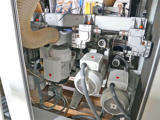 Weinig #Unimat-500, feed through moulder, 5-heads, 9-1/16" x 4-3/4" capacity, 1-9/16" spindle, variable - Image 10
