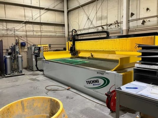 Techni #i613-62-08, CNC Waterjet Cutting System, 6' x 12', Techni Control, 2021 - Image 1