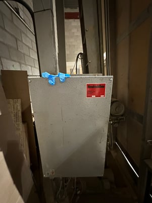 Hendrick #1306, vertical panel saw, 9' cut height capacity, 1988 - Image 4