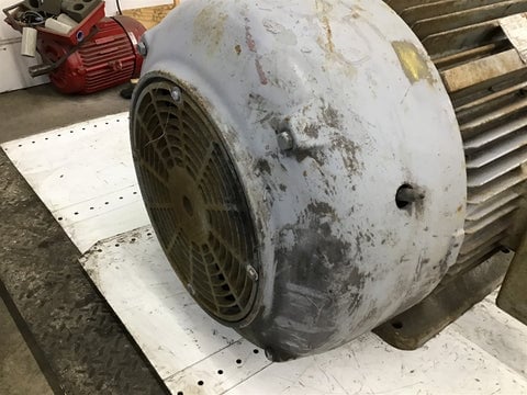 125 HP 1800 RPM Westinghouse TAFG, Frame 444T, TEFC, 4P, electrically OK, 460 Volts - Image 4