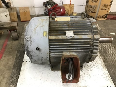 125 HP 1800 RPM Westinghouse TAFG, Frame 444T, TEFC, 4P, electrically OK, 460 Volts - Image 5