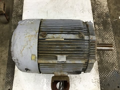 125 HP 1800 RPM Westinghouse TAFG, Frame 444T, TEFC, 4P, electrically OK, 460 Volts - Image 6