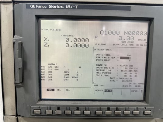 Mori Seiki #NL-2000MC/500, CNC turn mill center, 22.8" swing, 10" chuck, 3-jaw, 2.5" bar, 14" dia., 20.1" - Image 6