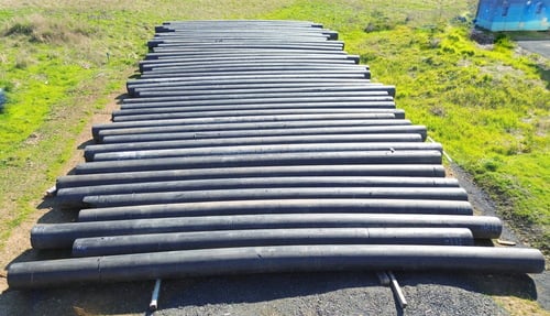 Pipe, 25" ID x 39' long, 1060', 27 pieces - Image 2