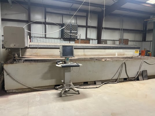 Flow #IFB-6024, wayerjet, 50 HP, 60000 psi, 6' x 24' work envelope, 8" motorized Z-Axis, 2008 - Image 1