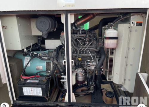 40 KW Multiquip #DCA45SSIU4F, trailer mounted, Tier 3,120/240/208/277/480 Volts, 7232 hours, 2015, $24.5k - Image 3