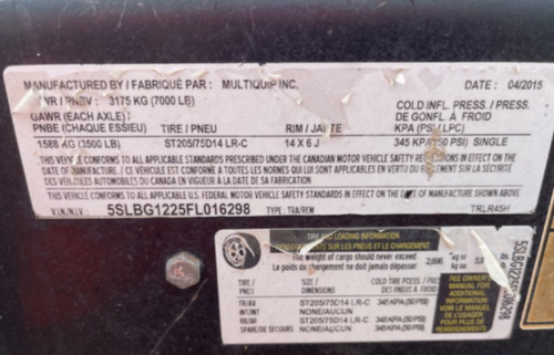 40 KW Multiquip #DCA45SSIU4F, trailer mounted, Tier 3,120/240/208/277/480 Volts, 7232 hours, 2015, $24.5k - Image 9