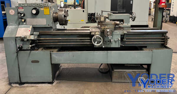 19" x 60" LeBlond #Regal, engine lathe, 12" swing over cross slide, 3-jaw 15" chuck, inch/metric, coolant - Image 1