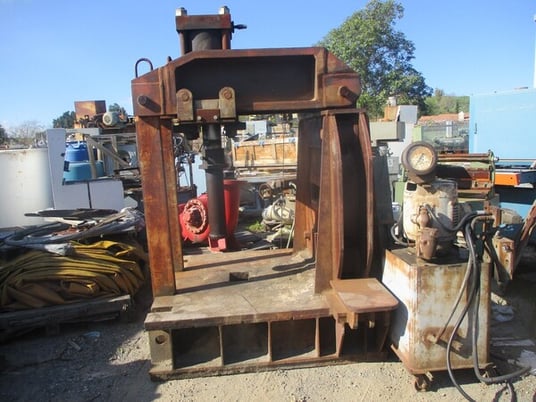 170 Ton, Denison, hydraulic press, 10 HP hydraulic unit - Image 1