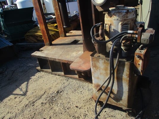 170 Ton, Denison, hydraulic press, 10 HP hydraulic unit - Image 4