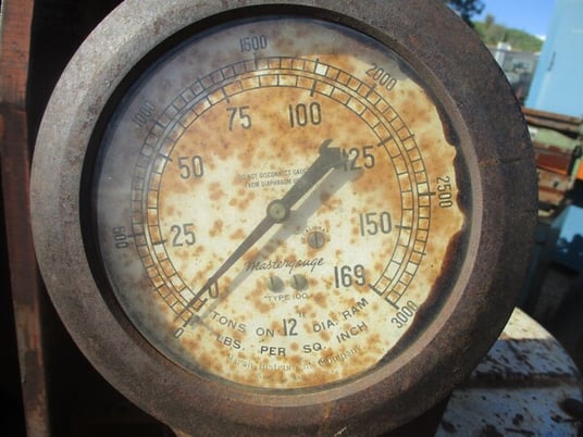 170 Ton, Denison, hydraulic press, 10 HP hydraulic unit - Image 5