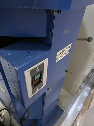 4' x 1/4" Richards, bending roll - Image 3